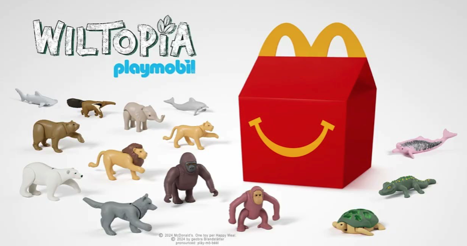 McDonald’s en Playmobil introduceren duurzame Happy Meal figuren