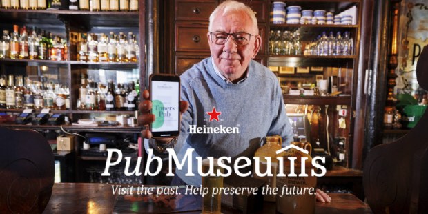 Heineken transformeert Ierse pubs naar musea