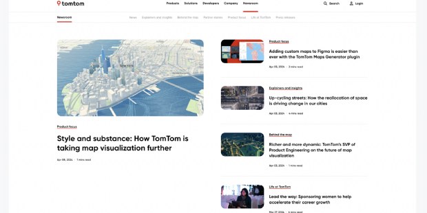 Met Storyblok's CMS bereikt TomTom haar contentbestemmingen sneller