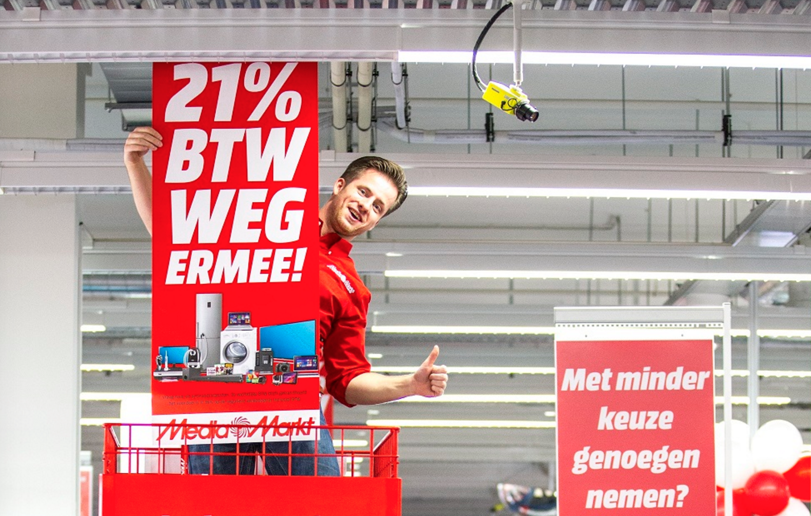 Fonk Marketing Media Markt komt weer met BTW Weg Ermeeactie