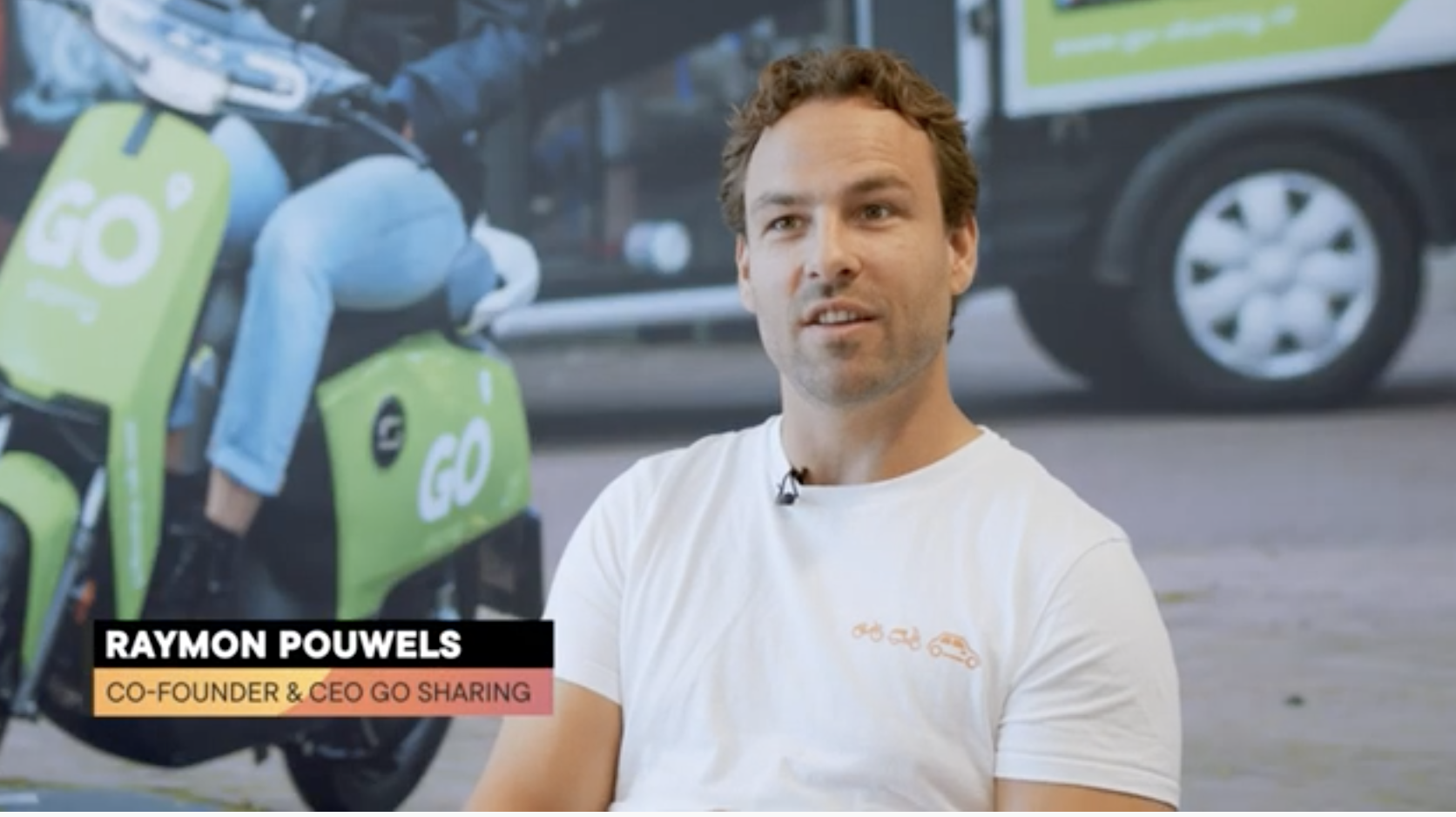 Raymon Pouwels, GO Sharing: 'Wij maken elektrisch vervoer beschikbaar voor iedereen'