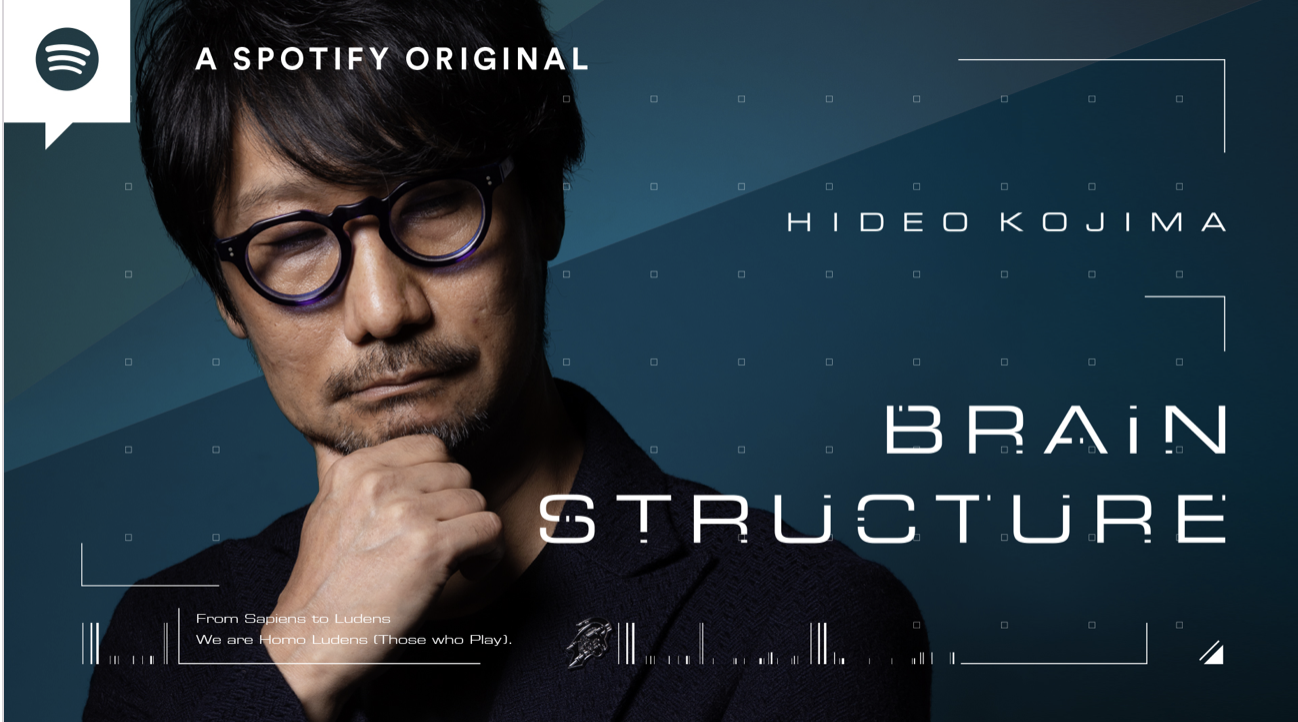 Spotify lanceert nieuwe game podcast met Hideo Kojima