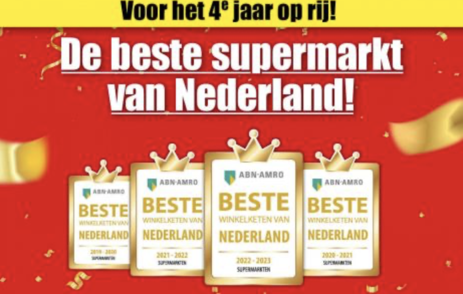 Dirk weer Beste supermarkt van Nederland