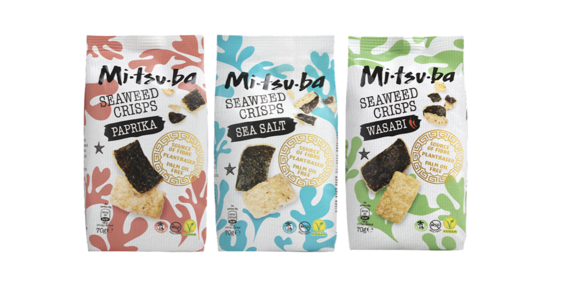 Mitsuba introduceert Seaweed Crisps