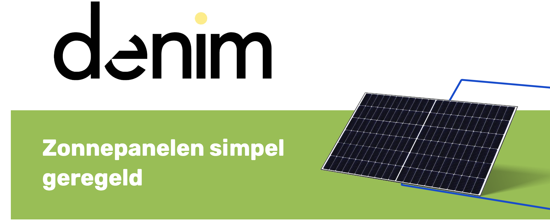 Denim Solar herintroduceert de campagne ‘Zo simpel is het’ 