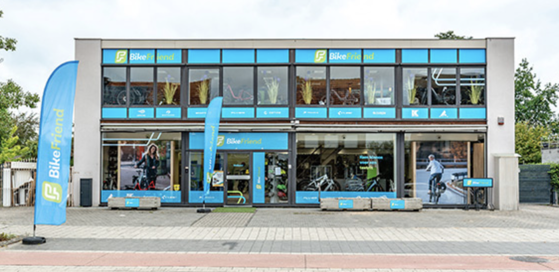 BikeFriend opent webshop en fysieke winkels in België