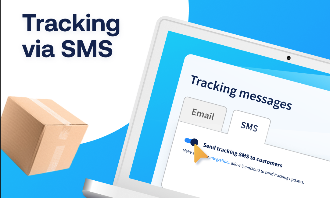 Sendcloud en CM.com lanceren SMS-tracking bij pakketbezorging