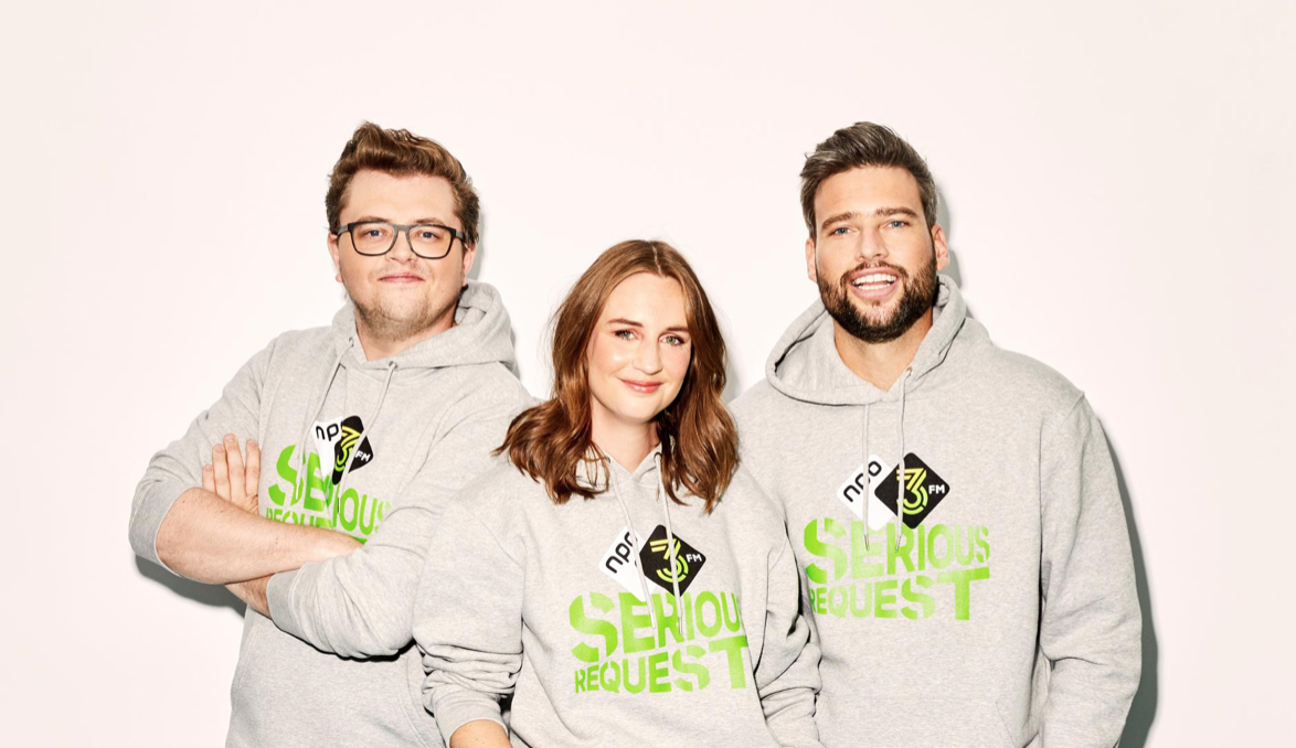 DJ's voor 3FM Serious Request bekend