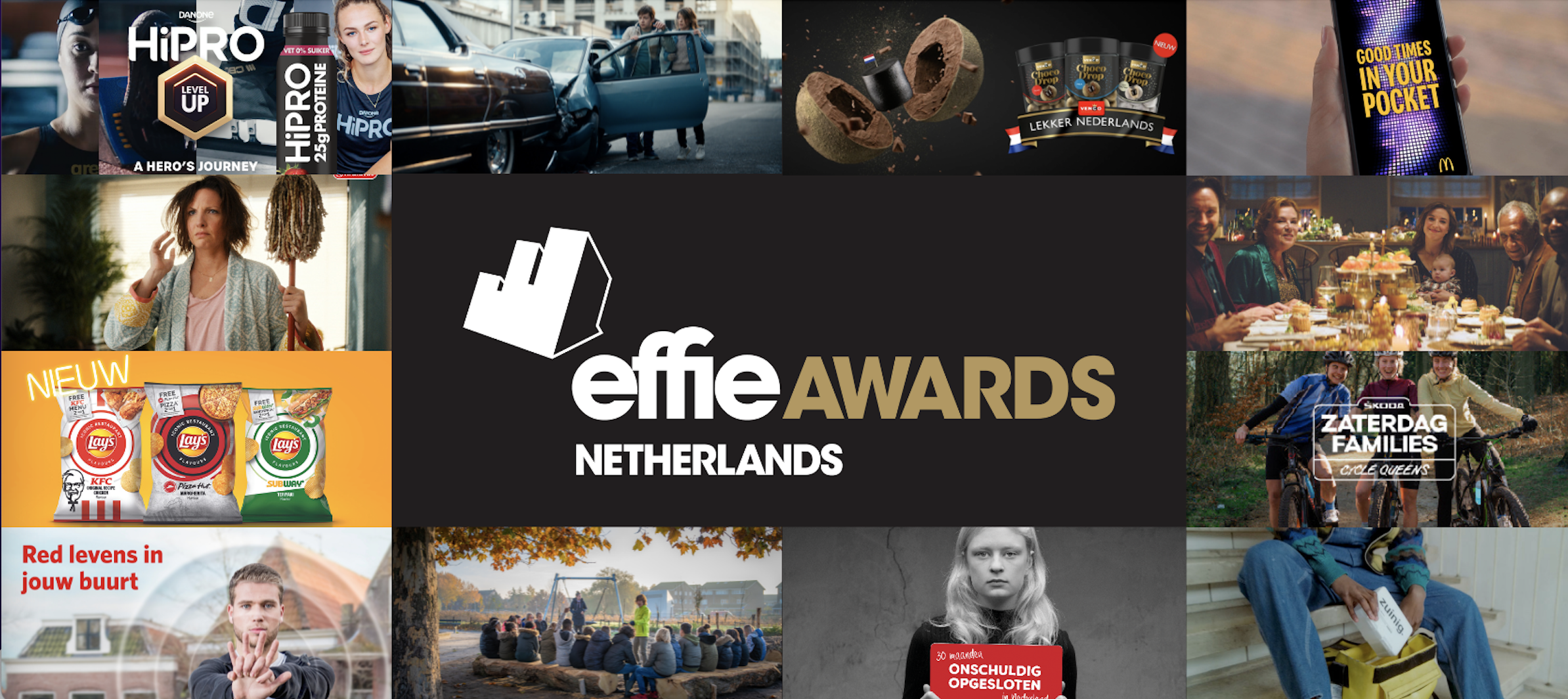 Effie Awards 2022: drie keer Goud, vijf keer Zilver en zes keer Brons