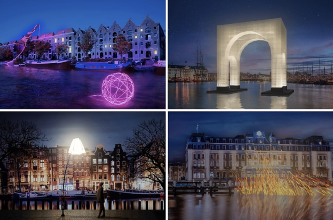 Big Orange creëert Audio Experience op het water voor nieuwe editie Amsterdam Light Festival
