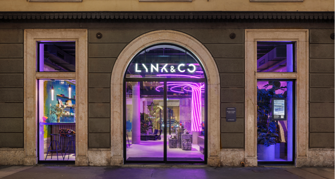 Lynk & Co opent club in Milaan