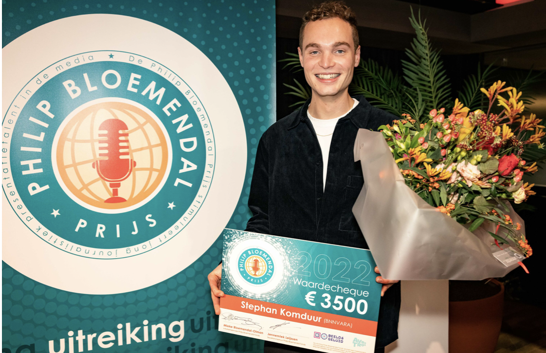 Philip Bloemendal Prijs voor Stephan Komduur