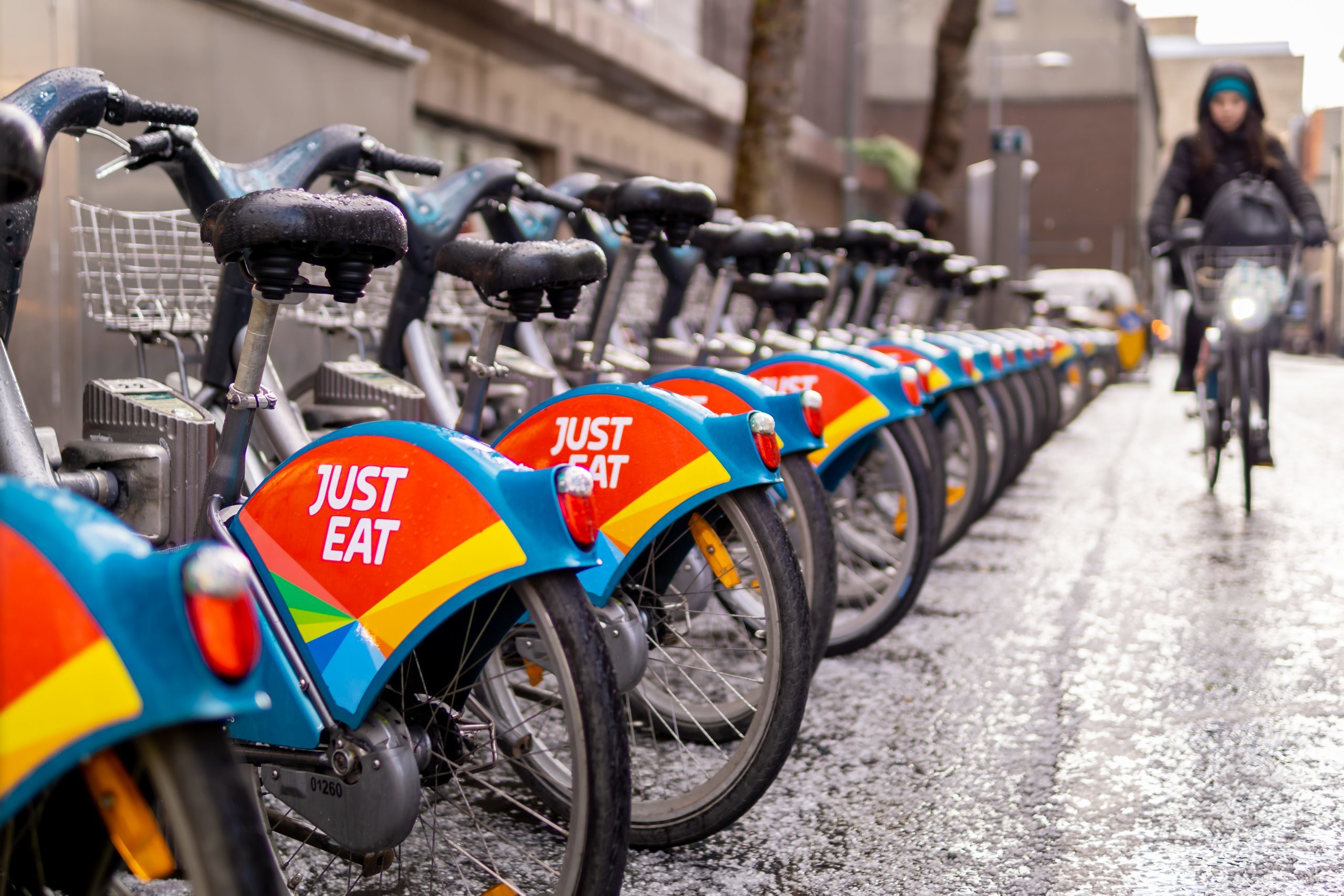 Forse reorganisatie Just Eat Takeaway in Frankrijk