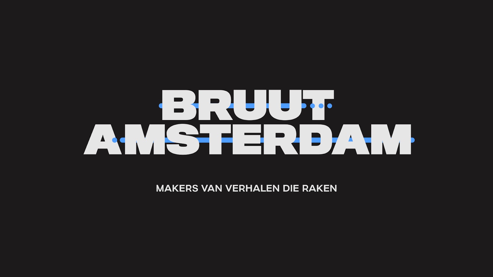 Bruut Amsterdam lanceert nieuwe merkidentiteit
