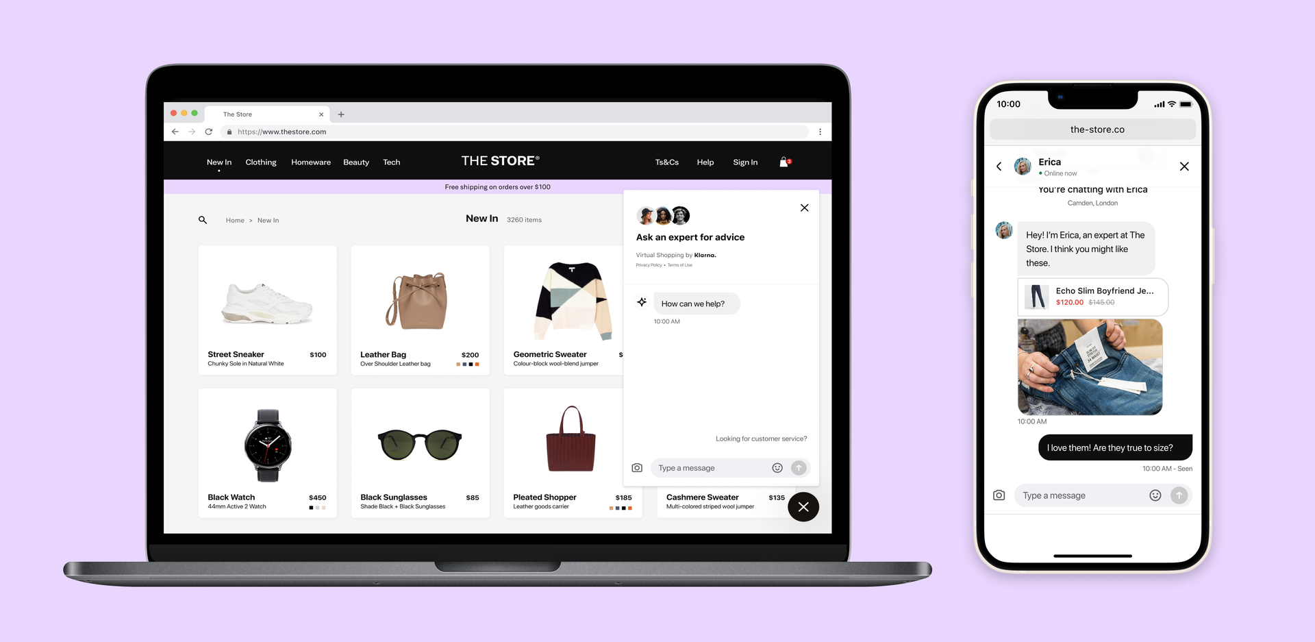 Klarna lanceert Virtual Shopping: online een fysieke winkelervaring