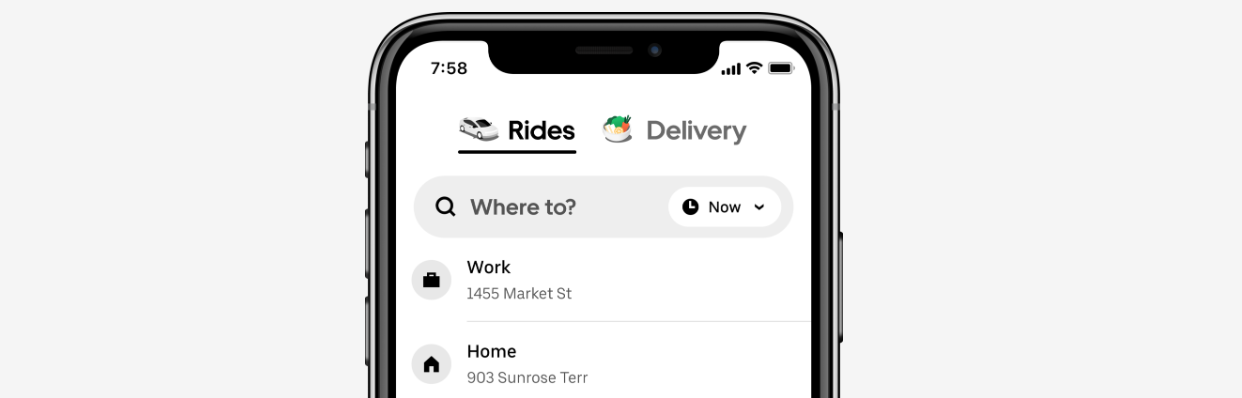 Uber-app komt met nieuw design 