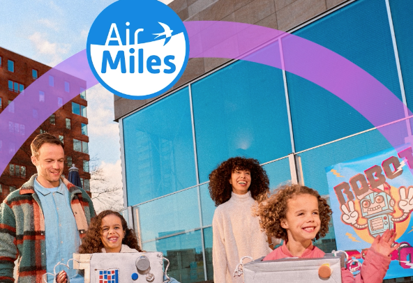 Air Miles presenteert nieuwe visuele identiteit in campagne gefocust op delen