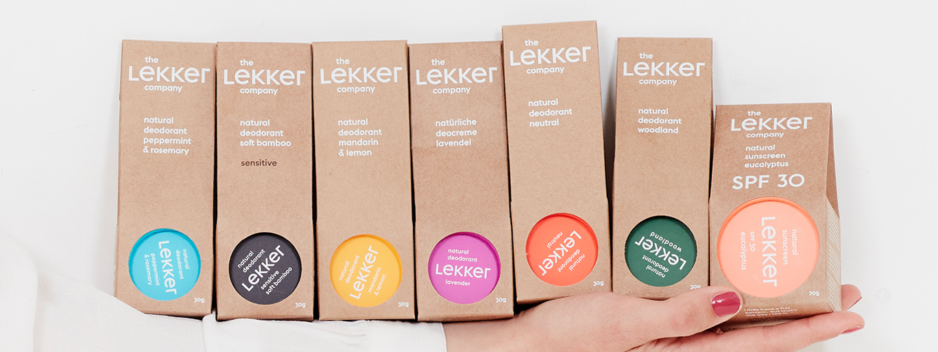 The Lekker Company verkoopt miljoenste deodorant