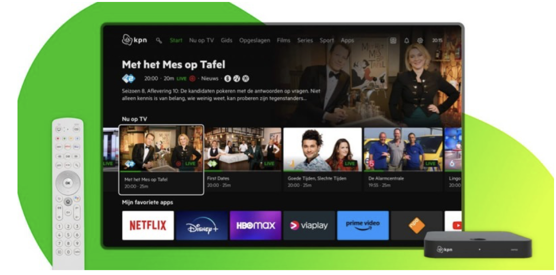 KPN lanceert nieuwe manier van tv-kijken met KPN TV+