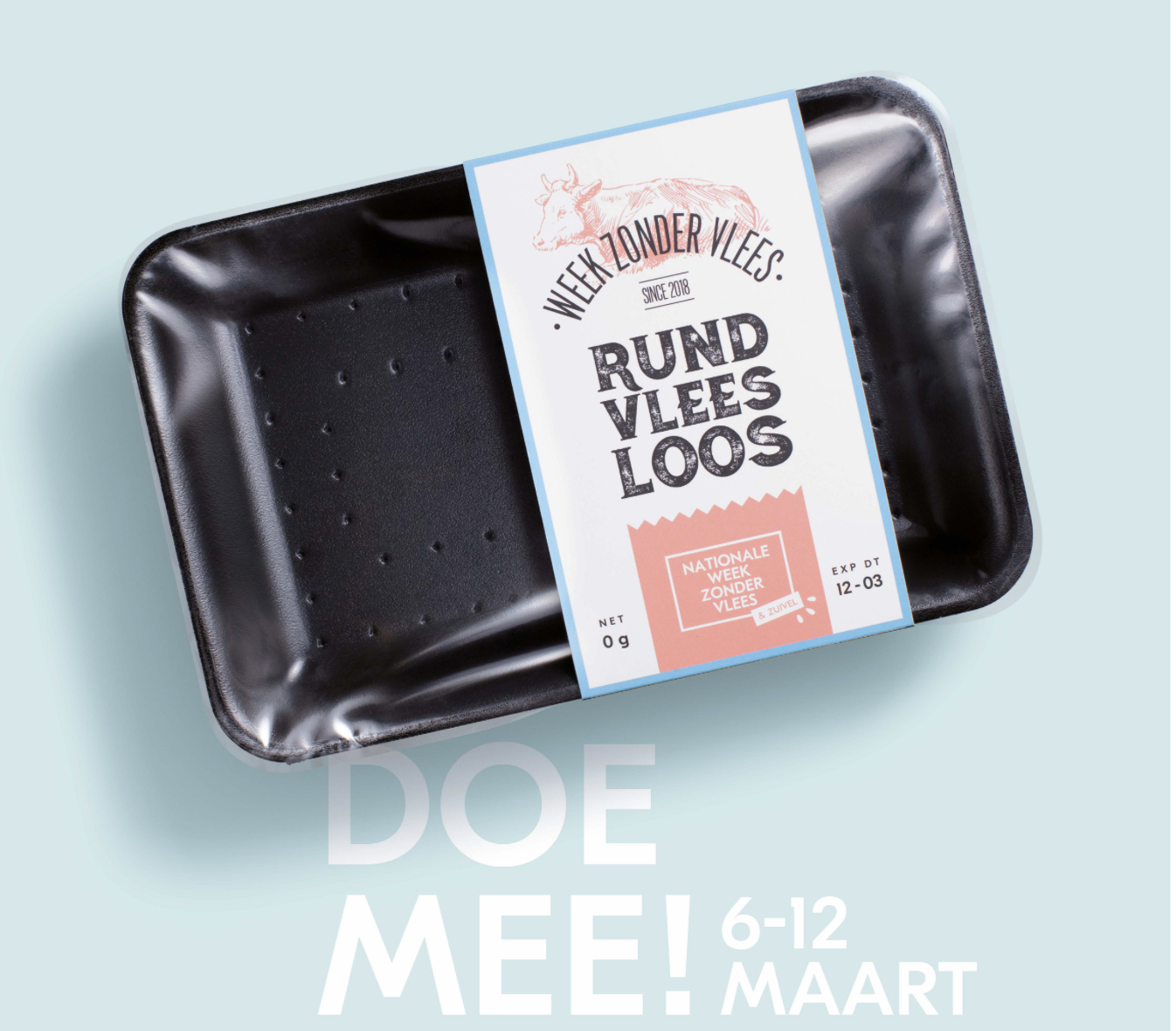 Nieuwe creatieve insteek Nationale Week Zonder Vlees & Zuivel '23