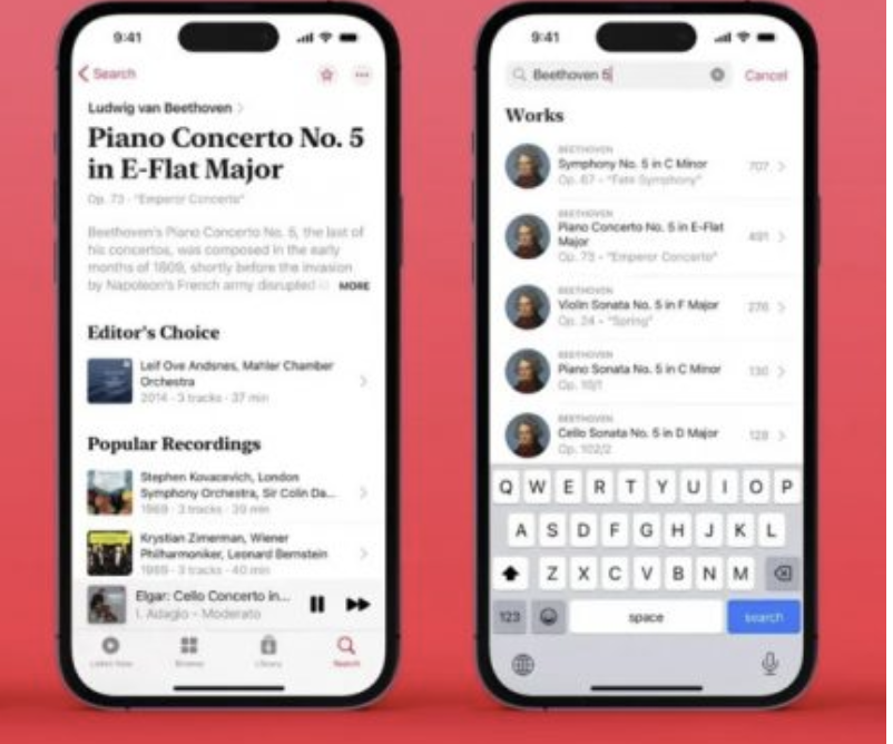 Apple lanceert met Apple Music Classical