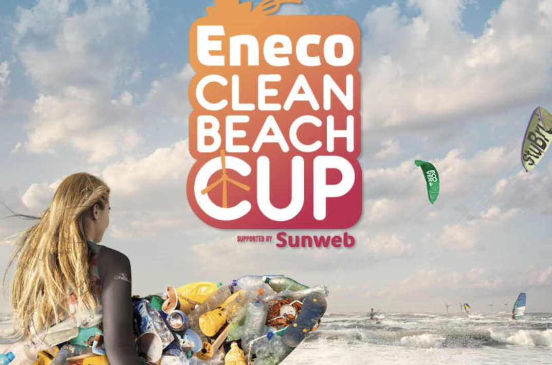 Nu aanmelden voor plastic rapen bij de Eneco Clean Beach Cup op 26 maart