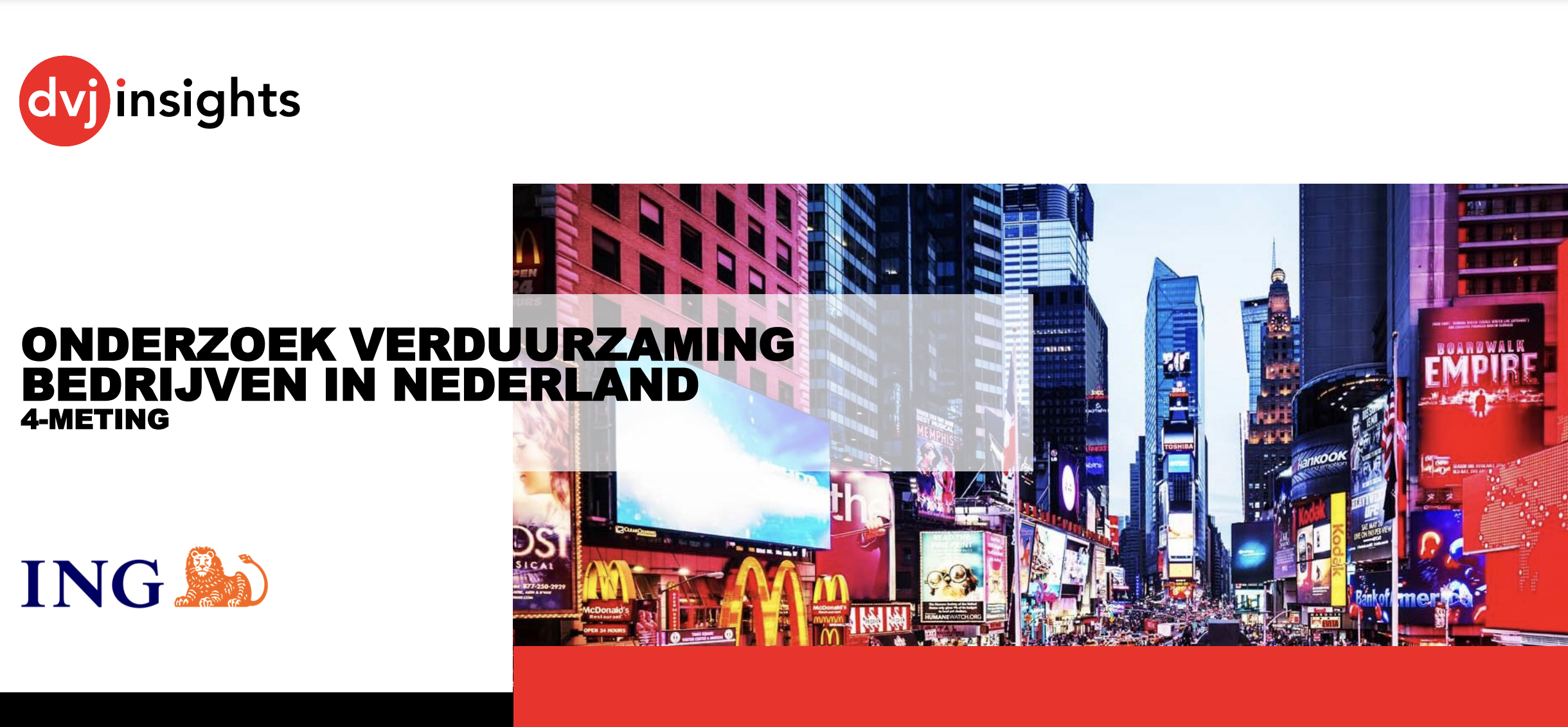 Onderzoek ING: Verduurzaming Nederlandse bedrijfsleven versnelt in 2023