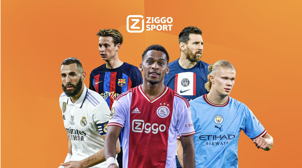 Ajax komend seizoen met Ziggo Sport op rug