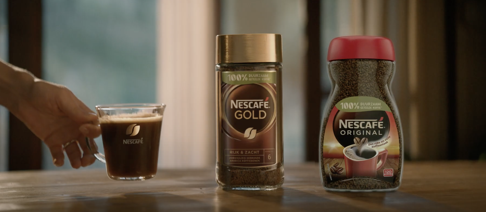 Campagne Nescafé: 'Verwacht meer van elk kopje koffie'