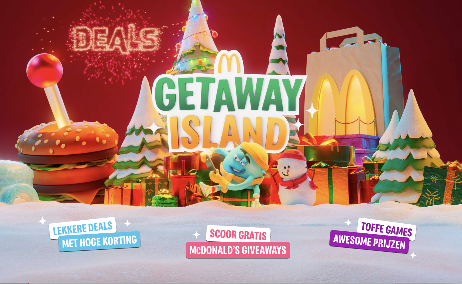 McDonald’s maakt comeback met Getaway Island
