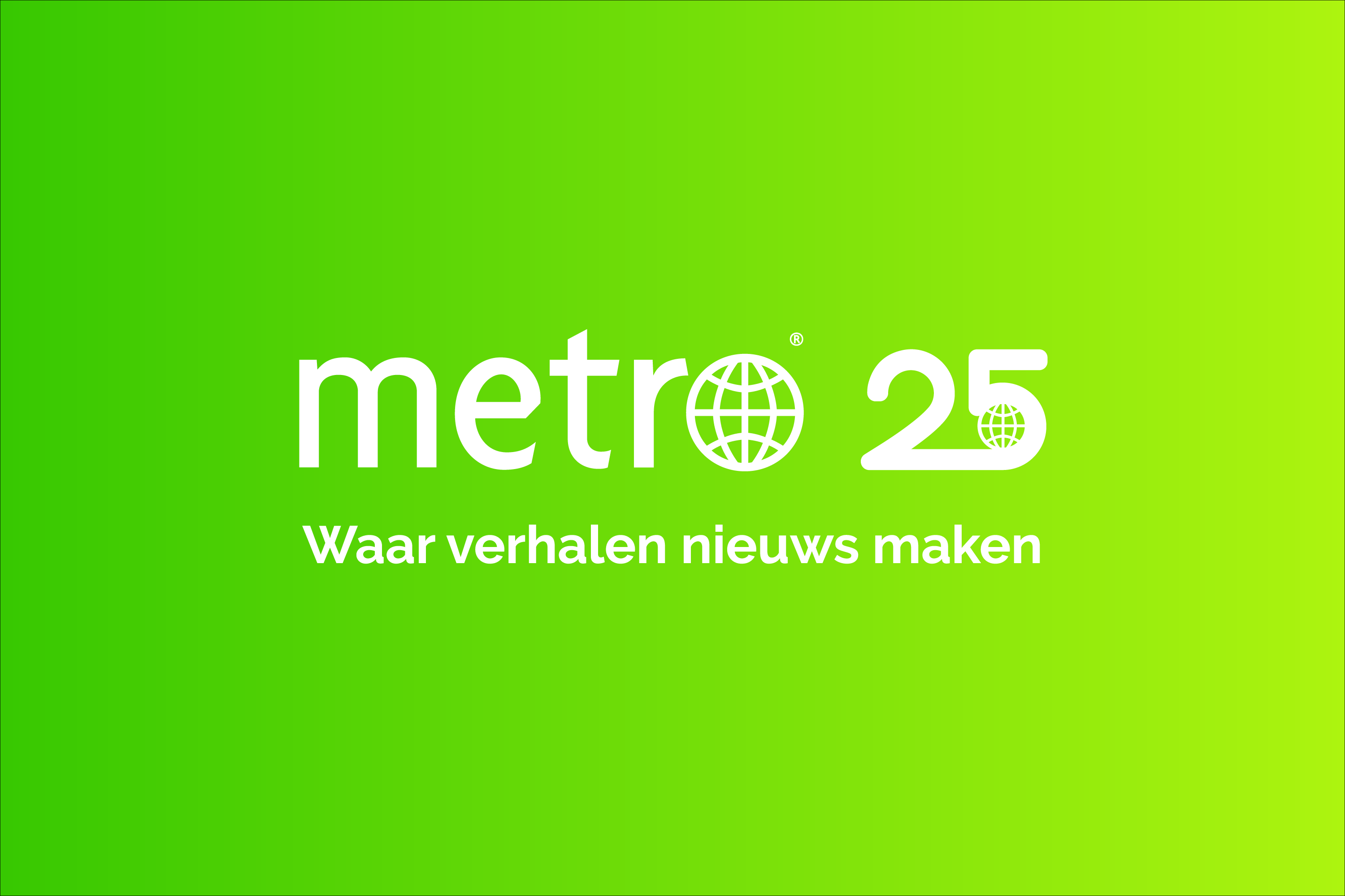 Metro viert jubiluem met nieuwe tagline 