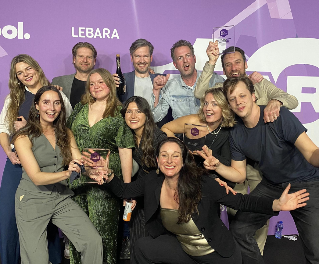 Wefilm, DEPT en BNNVARA scoren bij The Best Social Awards