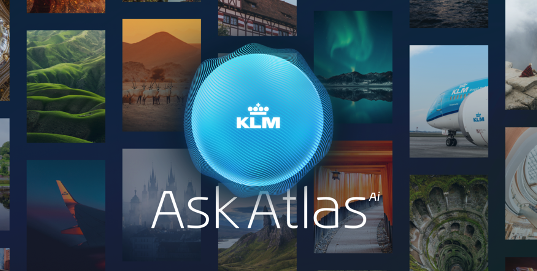 KLM zet AI inspiratieplatform in: Ask Atlas 