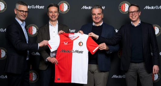 MediaMarkt nieuwe hoofdsponsor Feyenoord