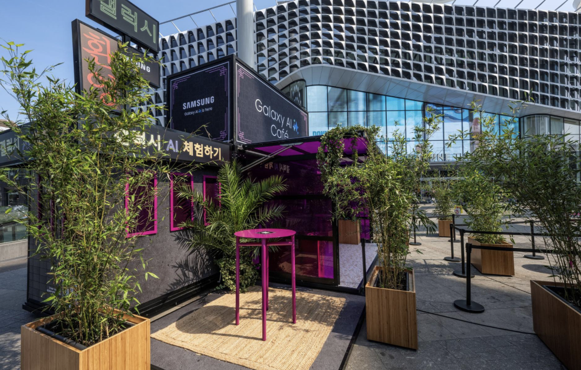 Samsung opent Koreaanse AI Cafés door heel Nederland