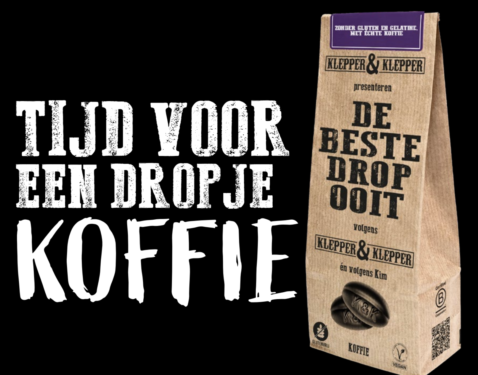 Dropmerk Klepper & Klepper introduceert drop met échte koffie