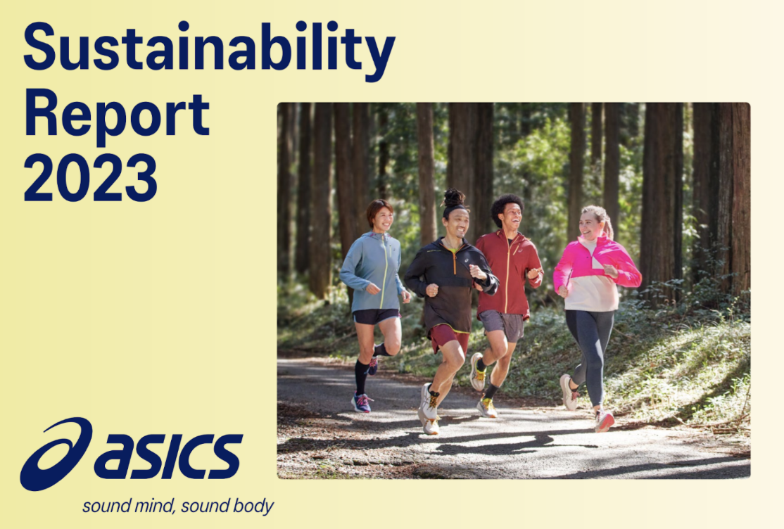 Asics publiceert duurzaamheidsrapport 2023