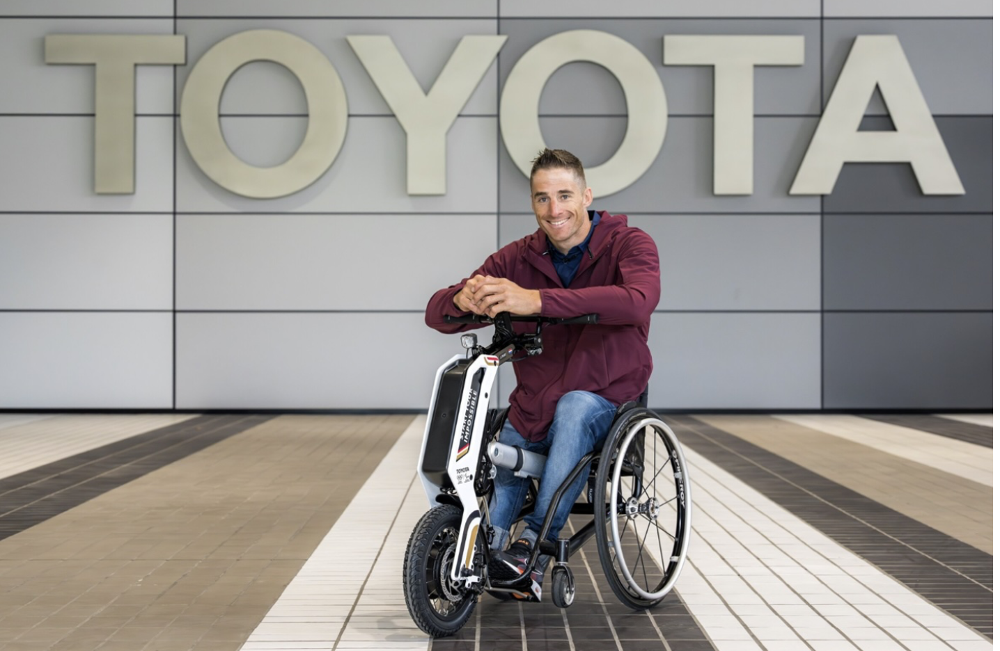 Mobility for All: Toyota's eerste Yosh-e voor paralympisch kampioen Jetze Plat