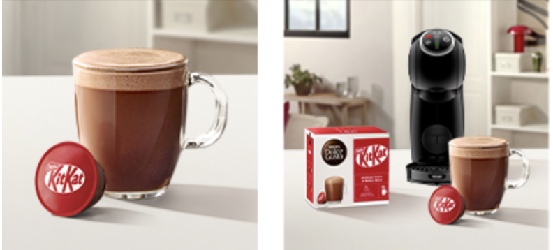 NESCAFÉ Dolce Gusto en KitKat lanceren speciale editie warme chocolademelk