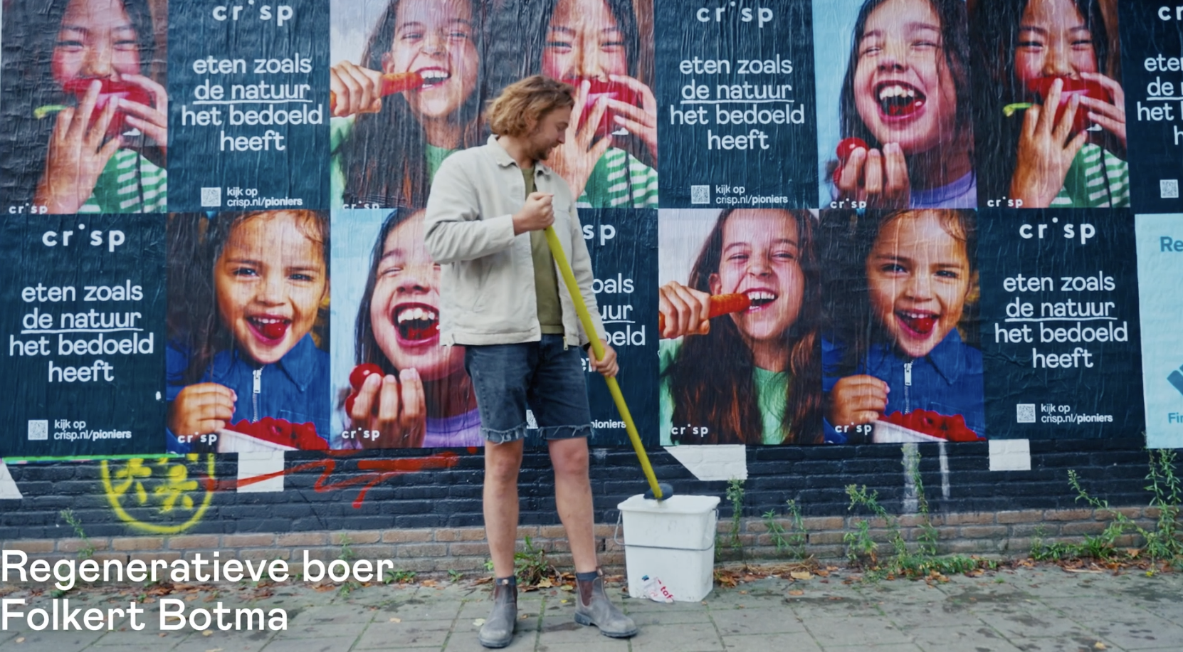 Crisp trapt najaar af met inhouse gecreëerde campagne 'eten zoals de natuur het bedoeld heeft'