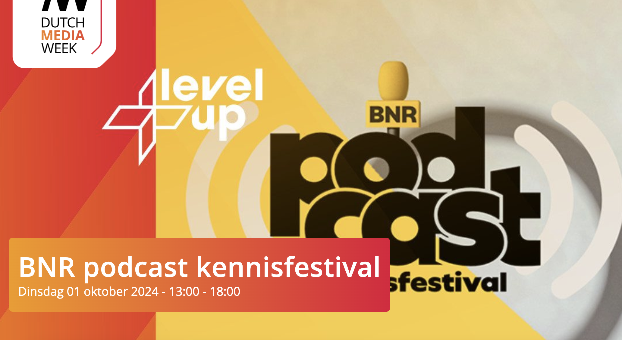 Line-up BNR Podcast Kennisfestival bekend