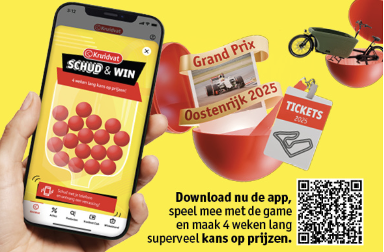 Kruidvat lanceert vernieuwde app met campagne