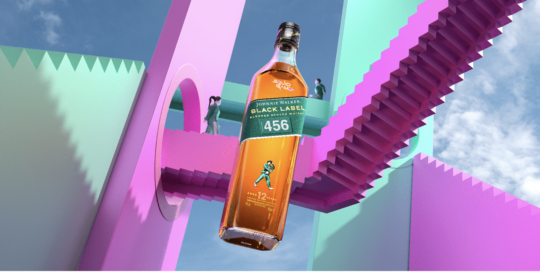 Johnnie Walker en Squid Game bundelen krachten in aanloop naar seizoen 2