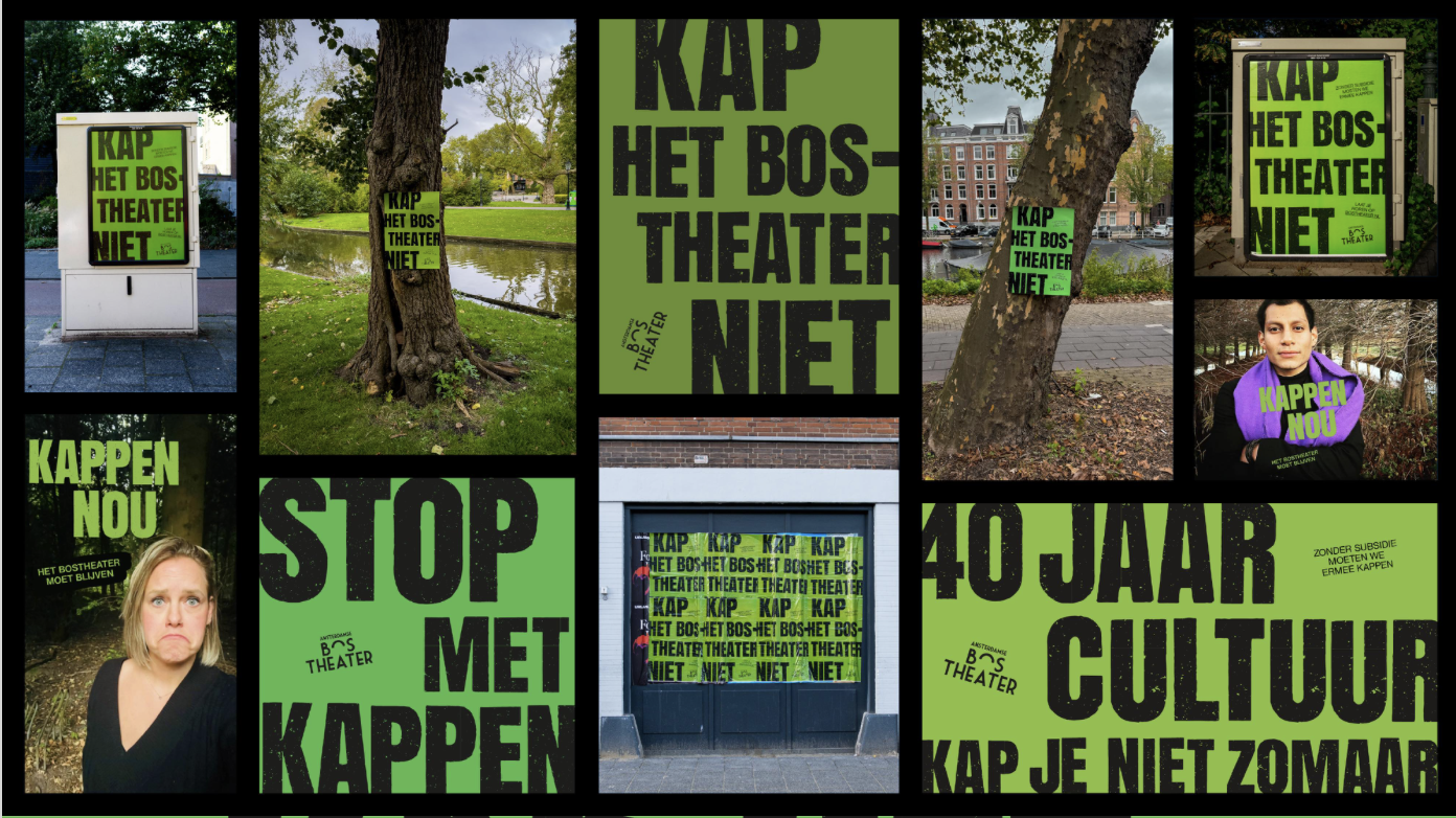 Nieuwe campagne van Dawn moet het Amsterdamse Bostheater redden van de kap