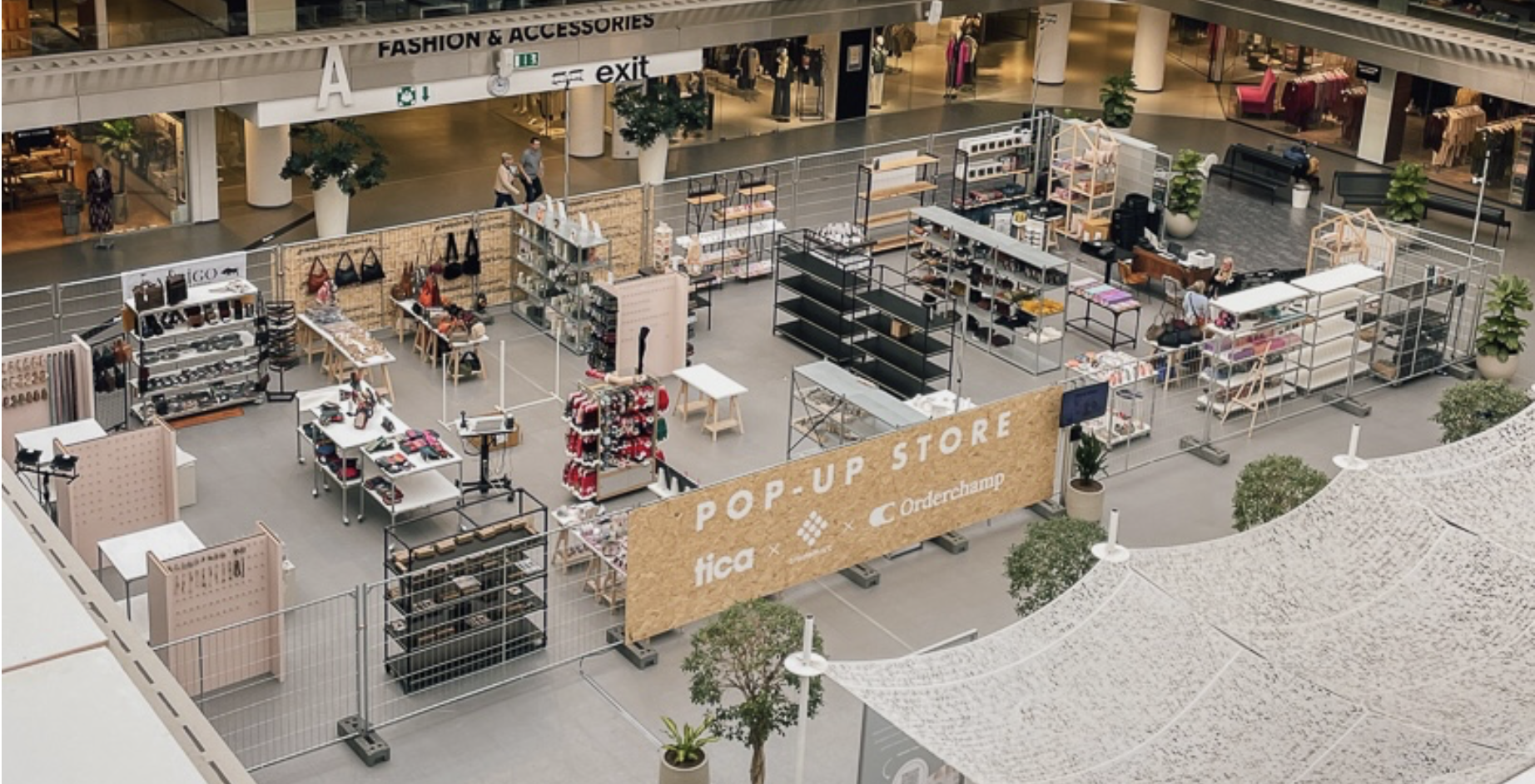 Orderchamp, Trademart en TICA lanceren samen tijdelijke B2B Pop-Up Store voor retailers