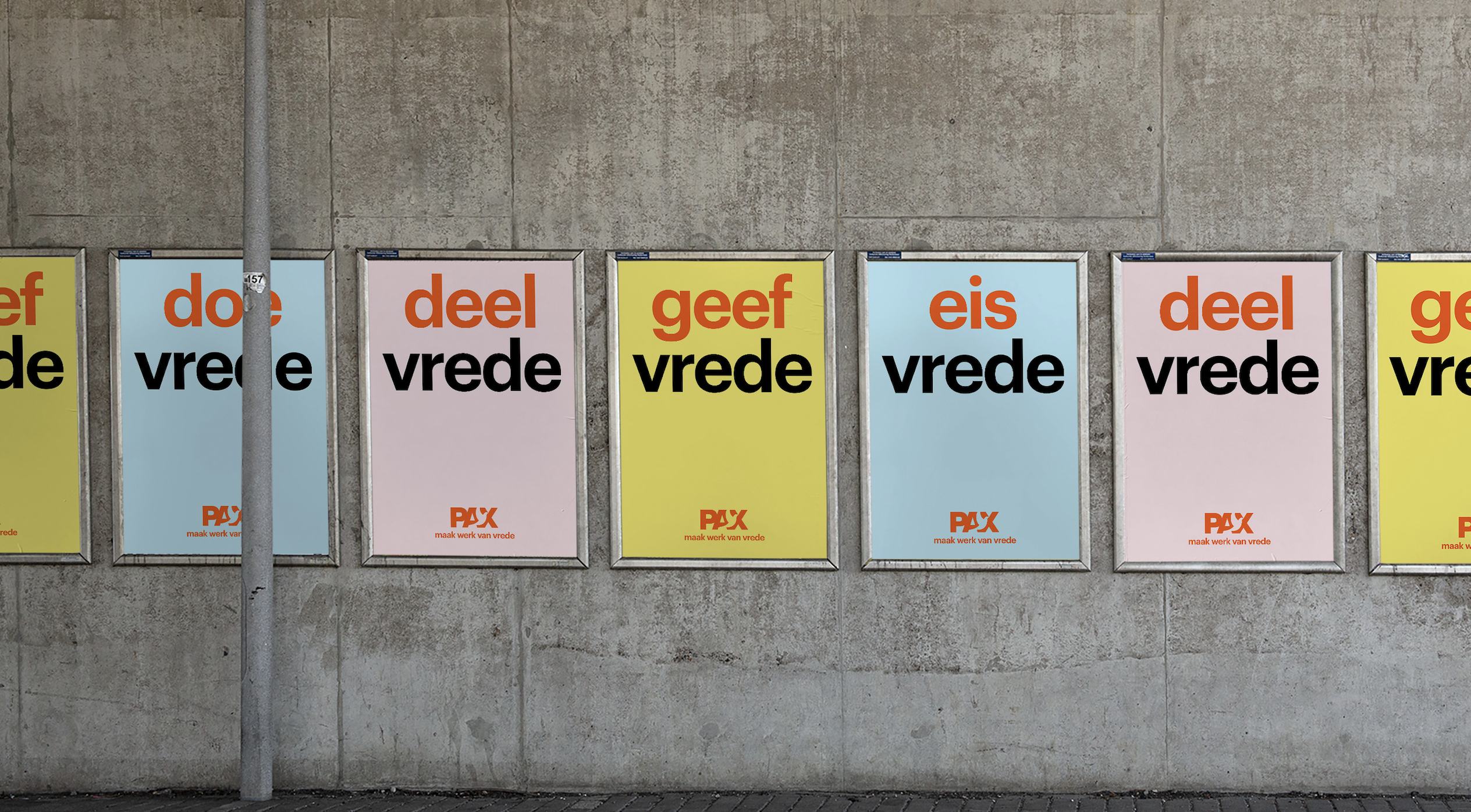 Vredesorganisatie PAX herleeft met vernieuwd merk en krachtige campagne