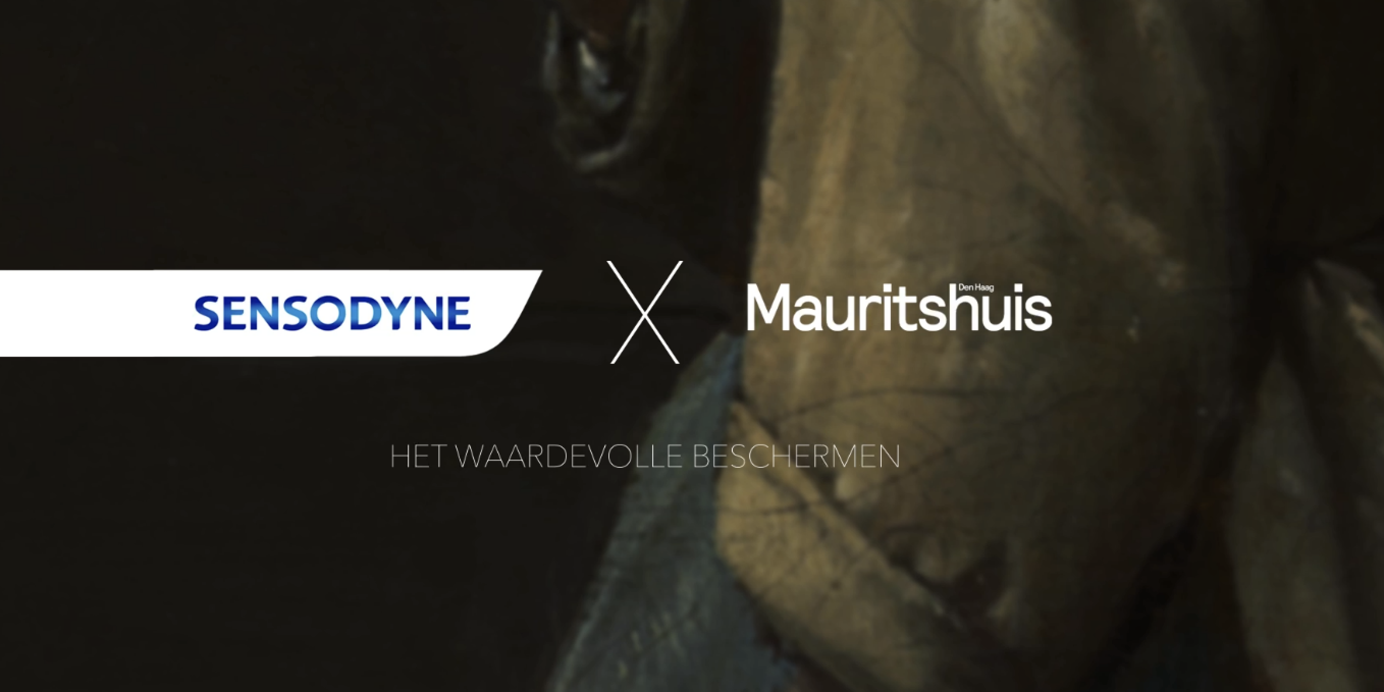 Sensodyne en Mauritshuis beschermen 'het waardevolle' in nieuwe campagne