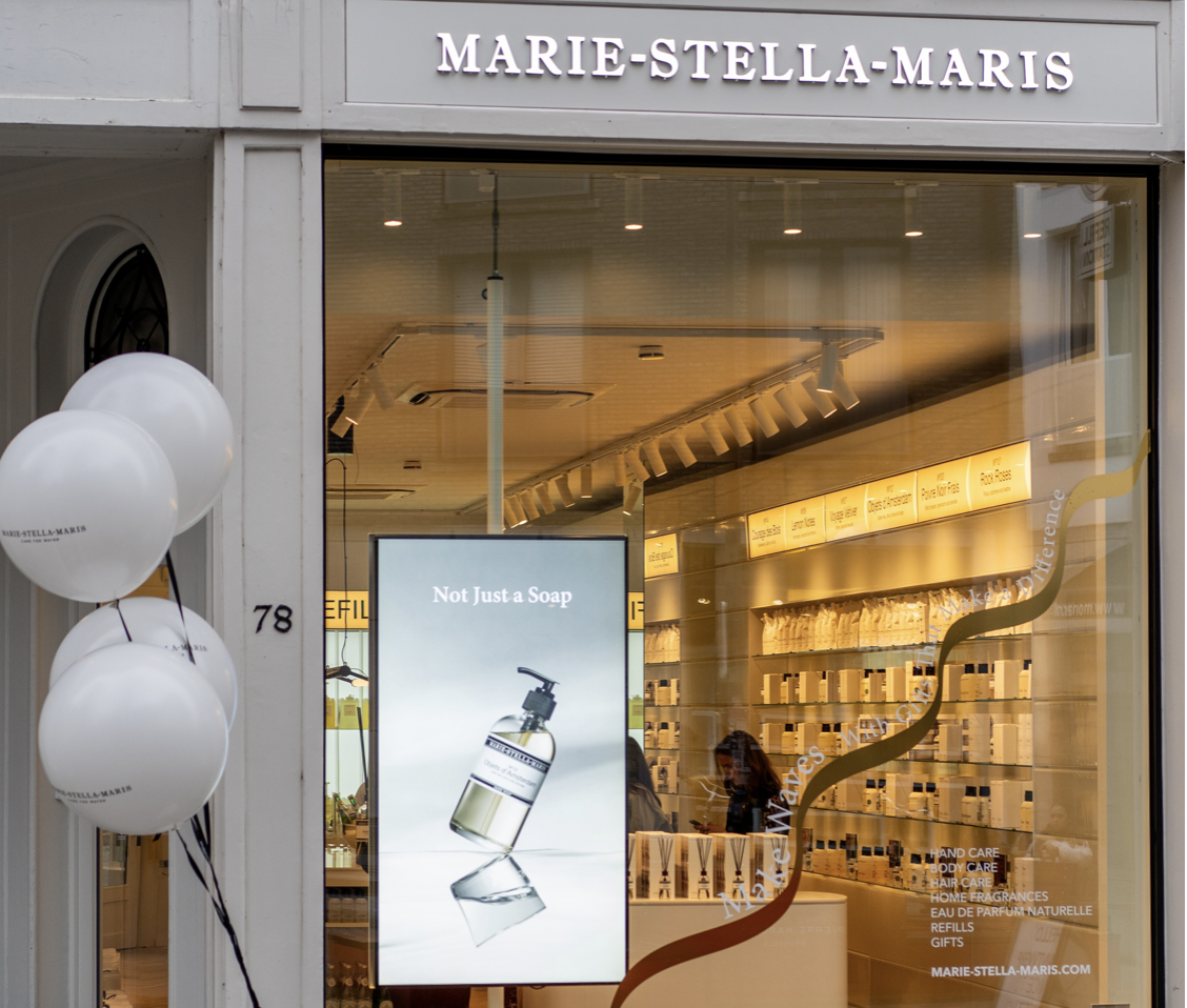  Marie-Stella-Maris zet eerste internationale stap met Brand Store & Refill Station in Antwerpen