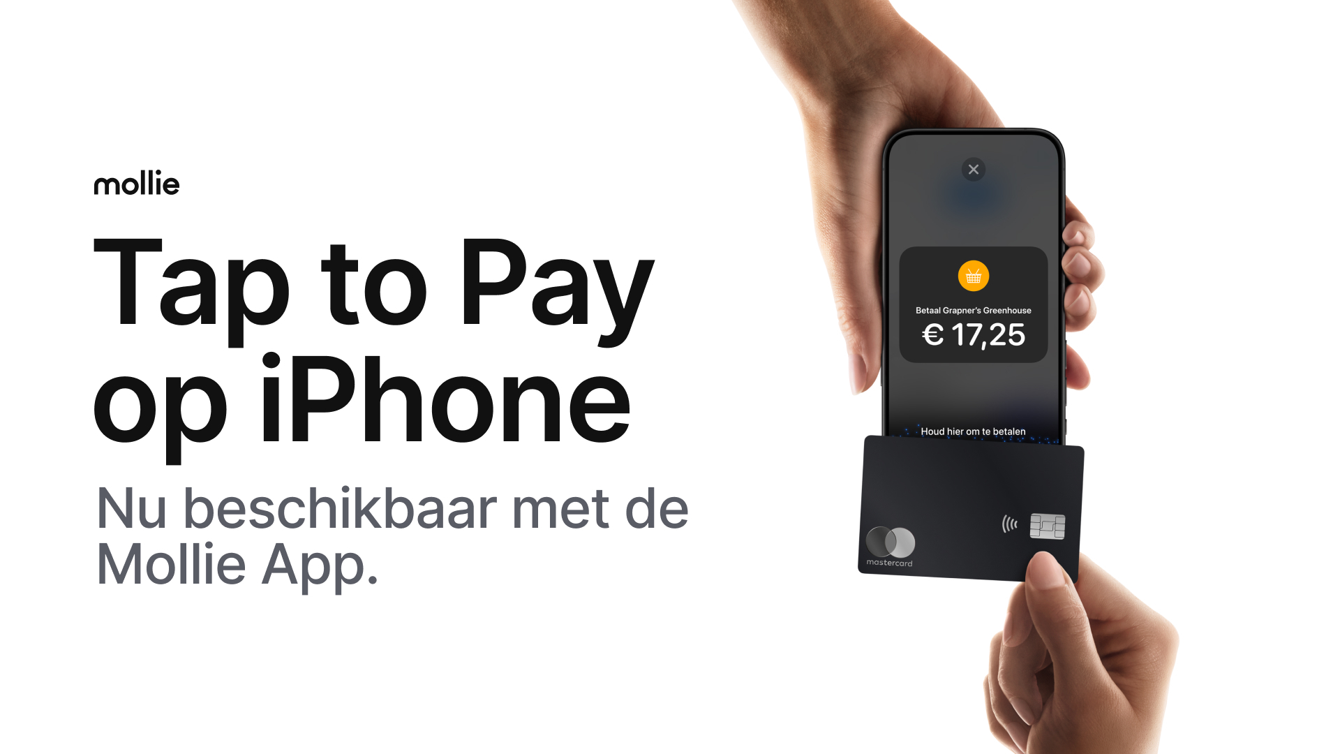 Mollie lanceert Tap to Pay op iPhone