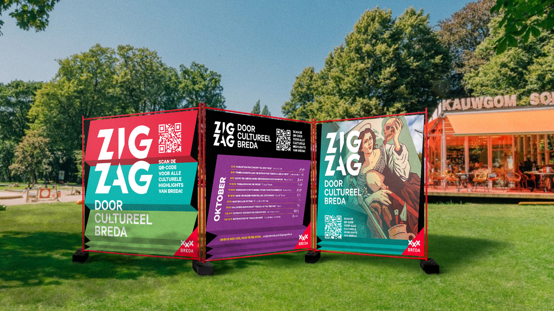 Breda Marketing laat breed cultuuraanbod zien met Campagne ZigZag